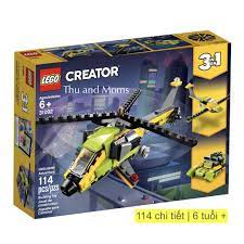 Lego Creator 31092 máy bay trực thăng ( Đồ chơi xếp hình - Do choi xep hinh  ) - Đồ chơi học tập