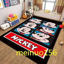 3d mickey minnie mouse floor rug carpet