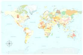 World Map Pins