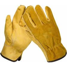 Comfortable Leather Gardening Gloves