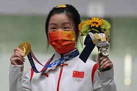 Two nations lead at the top of the 2020 olympics games' medal table, with china and japan both on 15 gold medals after day six. China S Yang Qian Wins First Gold Of Tokyo Olympic Games