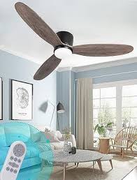 Ouater Flush Mount Ceiling Fan With