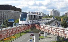 monorail train how does it work