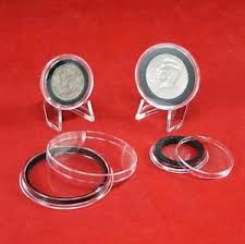 Details About Airtite Coin Holder Capsules Choose Your Black Ring Type Model And Quantity