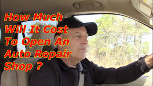 cost to open an auto repair
