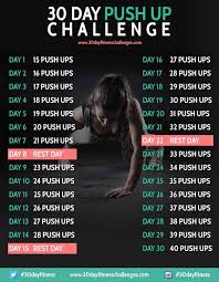 Take The 30 Day Push Up Challenge This Month And Get Those