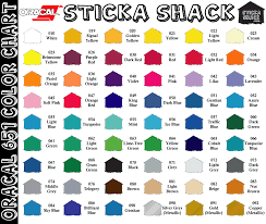 Glossy Outdoor Oracal 651 Vinyl Sticka Shack