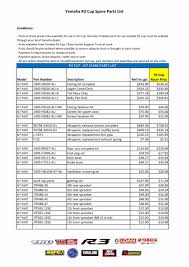 pdf yamaha r3 cup spare parts list