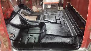 rust floor pans and wheel wells ford