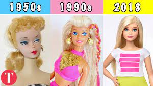 the evolution of the barbie doll from