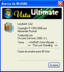 All you see are numbers, letters, and symbols and that can be a bit daunting. Winrar Vista Ultimate Download