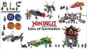 All Lego Ninjago Sons of Garmadon Sets Winter 2017 / 2018 Lego Speed Build  Review - YouTube