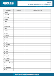 Worksheets pdf, handouts and free printable exercises online. Adjectives Esl Activities Games Worksheets