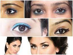 diffe ways of applying eye liner