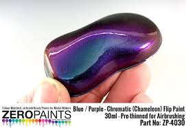 Blue Purple Chromatic Chameleon Flip Paint 15ml Zp