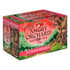 angry orchard hard fruit cider strawberry