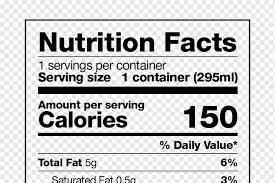 fda nutrition facts food label