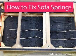 sofa spring repair