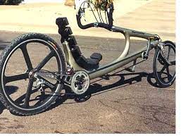 carbon fiber rebent bicycle