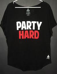 Element X Jac Vanek Party Hard Back Scoop T Shirt Size Medium Womens New Ebay