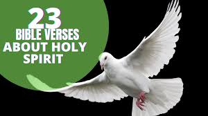 23 verses about holy spirit