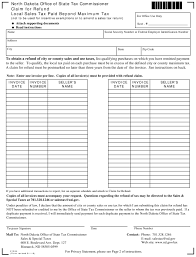 Form 21944 Download Fillable Pdf Claim For Refund Local
