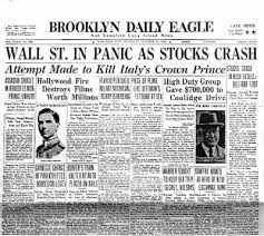 Second, when stock market crashes occur, their damage can be contained by following the playbook developed by the federal reserve bank of new york in the fall of 1929. Understanding The Wall Street Stock Market Crash Of 1929