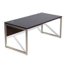 The wood top is solid and quite attractive. Skyline 63 Desk Modern Desks Eurway Modern Furniture