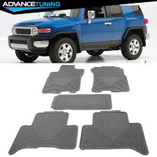 toyota fj cruiser latex floor mats