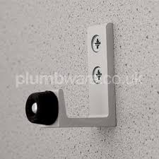 Cubicle Coat Hook With Rubber Buffer