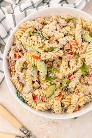 creamy tuna pasta salad recipe the