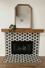 Diy Tile Fireplace Makeover
