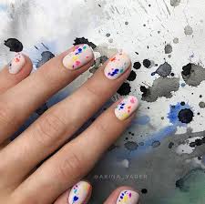 splatter nails sonailicious