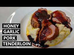 honey garlic pork tenderloin recipe