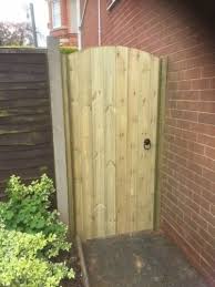 Tised Tongue Groove Wooden Gate