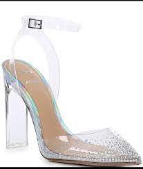 Disney X Aldo Cinderella Glass Heels 10
