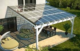 Solar Patio Solar Pergola Solar Panels