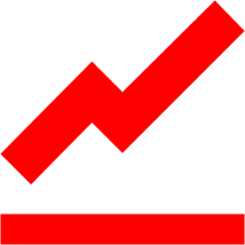 Red Graph Icon Free Red Chart Icons