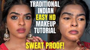traditional indian makeup tutorial
