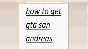 Another part of cult and very controversial game for free. Download Gta San Andreas Rar Peatix