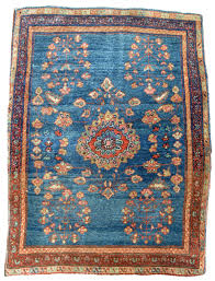 antique persian fereghan sarouk mat or