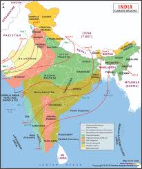india climate climate map of india and