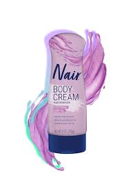 nair baby oil body cream body hair