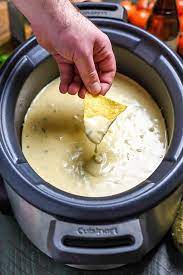 Mexican Restaurant Queso Recipe Crock Pot gambar png