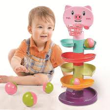 roll swirling tower baby toys