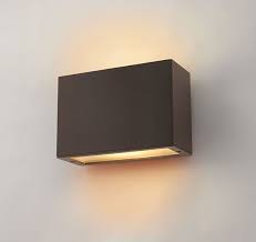 Outdoor Wall Sconce Bronze 1645bz Led