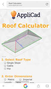 applicad roof calculator app applicad
