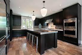 beautiful kitchens with dark wood cabinets