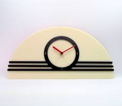 Handmade Art Deco Style Wall Clock 1930