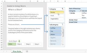 how to use slicers in excel video and